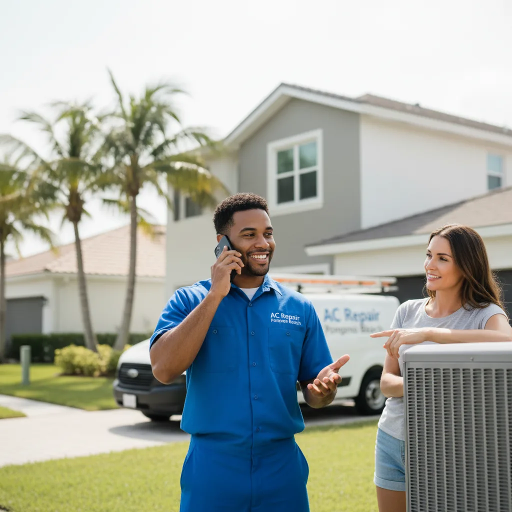AC Repair Pompano Beach customer support in Tryon